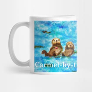 Otter Trio Carmel Mug